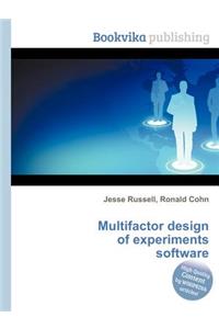 Multifactor Design of Experiments Software