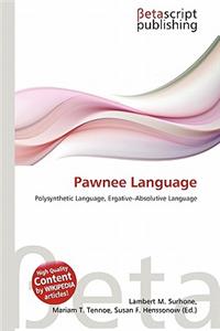 Pawnee Language