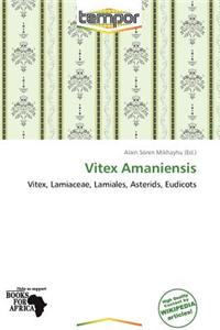 Vitex Amaniensis