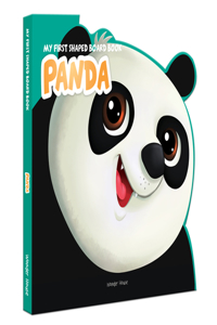 MyÂ FirstÂ ShapedÂ BoardÂ bookÂ - Panda, Die-Cut Animals, Picture Book for Children