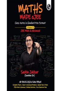 PW Maths Made EJEE Class 11 Handwritten Notes By Sachin Jhakar For JEE Exams (Paperback, Sachin Jhakar)