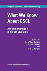 What We Know about Cscl