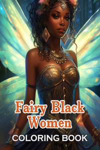 Fairy Black Women Coloring Book