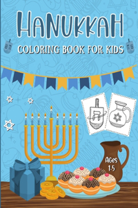 Hanukkah Coloring Book For Kids