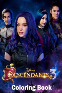 Descendants 3 Coloring Book