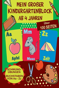 Großer Kindergartenblock ab 4 Jahren