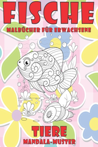 Malbücher für Erwachsene - Mandala-Muster - Tiere - Fische