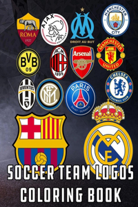 soccer team logos coloring Book