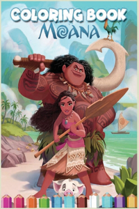 Moana Coloring Book