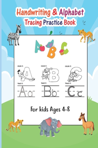 Handwriting & Alphabet Tracing Practice Book For Kids