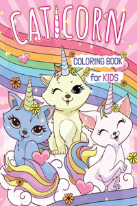 Caticorn Coloring Book for Kids