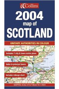 2004 Map of Scotland