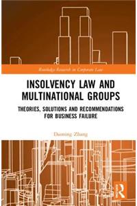 Insolvency Law and Multinational Groups: Theories, Solutions and Recommendations for Business Failure