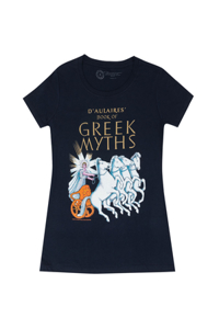 D'Aulaires' Book of Greek Myths Women's Crew T-Shirt Medium