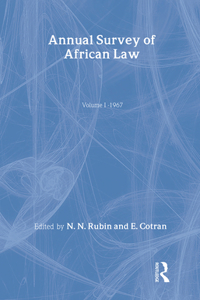 Annual Survey of African Law Cb