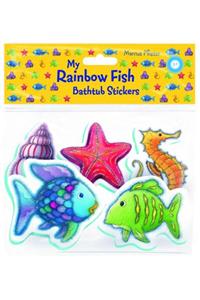 Rainbow Fish Bath Stickers