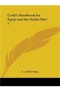 Cook's Handbook for Egypt and the Sudan Part 1