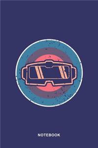 Virtual Reality Art Graphic Notebook