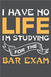 I Have No Life I'm Studying For The Bar Exam