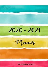 2020-2021 Two Year Monthly Planner