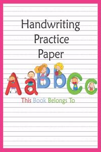 Handwriting Practice Paper