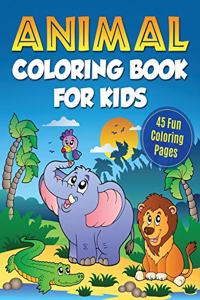 Animal Coloring Book for Kids