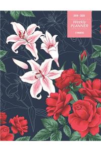 2019 - 2020 - Weekly Planner - 17 Months