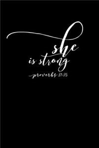 She Is Strong