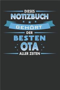 Dieses Notizbuch Gehört Der Besten Ota Aller Zeiten