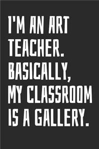 I'm an Art Teacher. Basically, My Classroom Is a Gallery