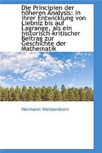 Die Principien Der H Heren Analysis