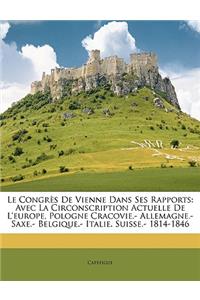 Le Congrès De Vienne Dans Ses Rapports