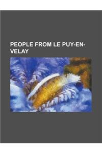 People from Le Puy-En-Velay