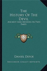 History Of The Devil