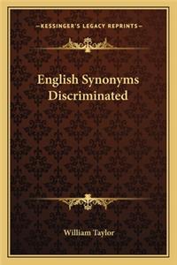 English Synonyms Discriminated