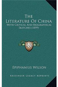 The Literature of China
