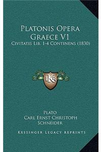 Platonis Opera Graece V1