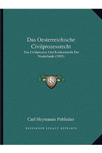Oesterreichische Civilprozessrecht