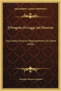 Il Progetto Di Legge Sul Divorzio