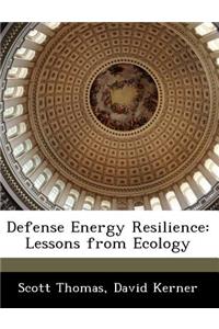 Defense Energy Resilience
