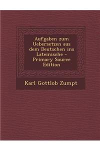 Aufgaben Zum Uebersetzen Aus Dem Deutschen Ins Lateinische