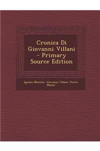 Cronica Di Giovanni Villani