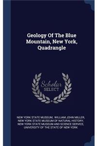 Geology of the Blue Mountain, New York, Quadrangle