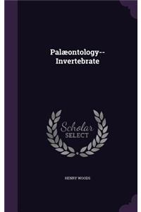 Palæontology--Invertebrate