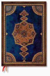 Safavid Indigo (Safavid Binding Art) Ultra Day-at-a-Time Planner 2023