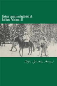 Lieksan suunnan sotapäiväkirjat