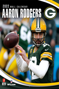 Green Bay Packers Aaron Rodgers 2022 12x12 Player Wall Calendar