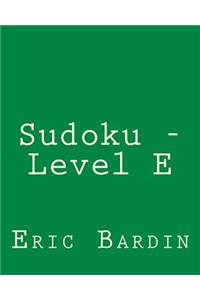Sudoku - Level E