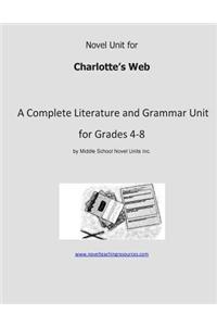 Novel Unit for Charlotte's Web