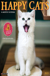 Happy Cats 2021 Wall Calendar